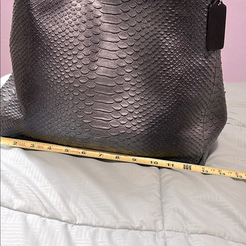 Coach Phoebe Textured Shoulder Bag - Picture 13 of 16